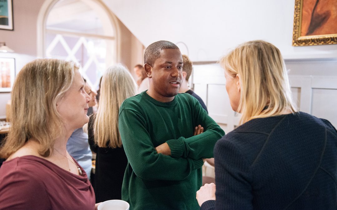 Chris Finally Gets his Fry-Up at our Wimbledon Event…..
